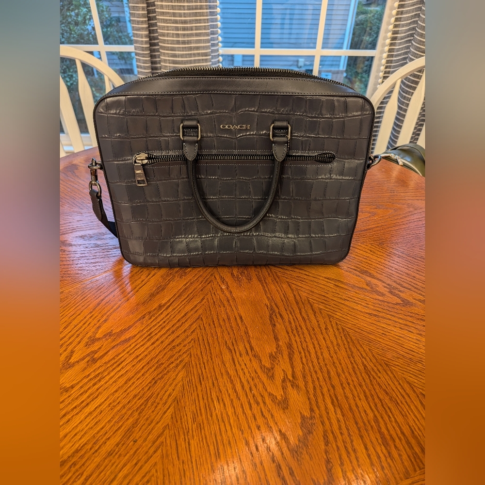 Coach Women's Attache Dark Navy Blue ONLY USED ONCE